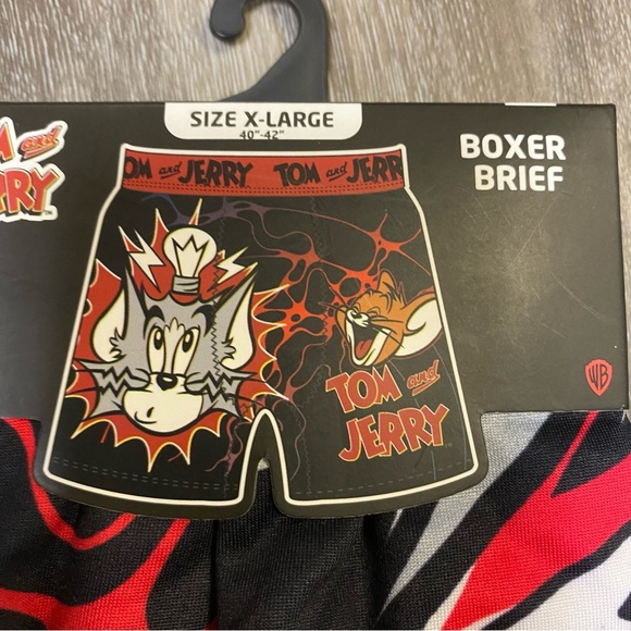 MENS CARTOON LICENSED BOXERS NEW SIZE XL TOM & JERRY / LOONEY TUNES / RICK MORTY - Picture 5 of 10